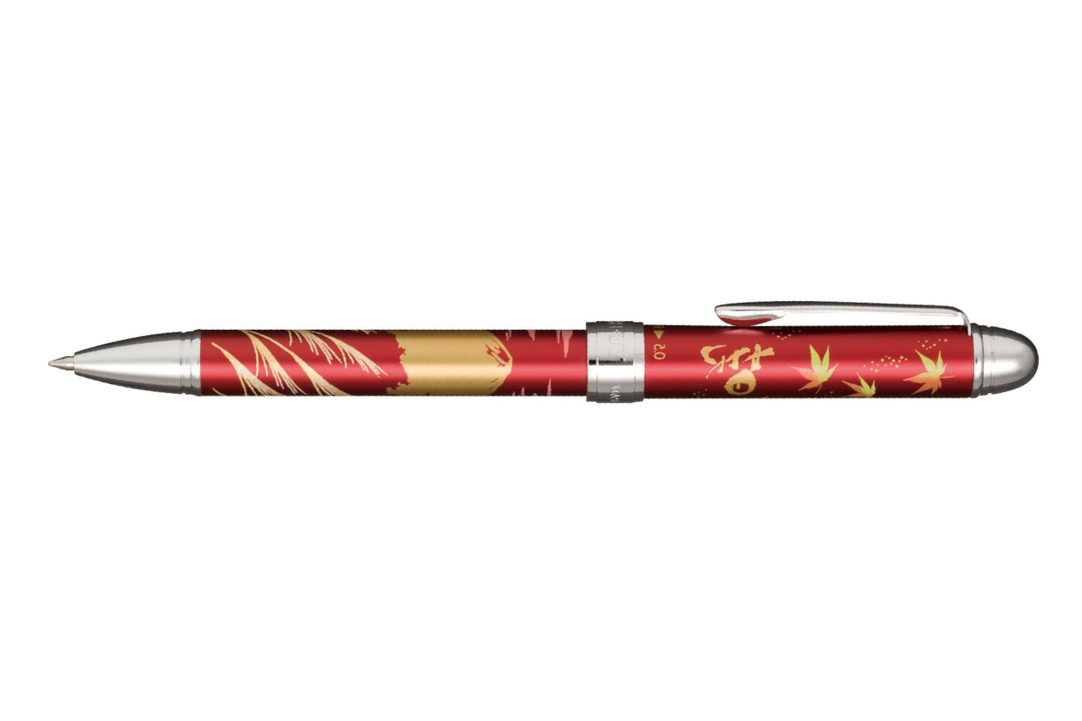 Sailor Yuubi Maki-E Mt. Fuji 'Red' Multifunction Pen